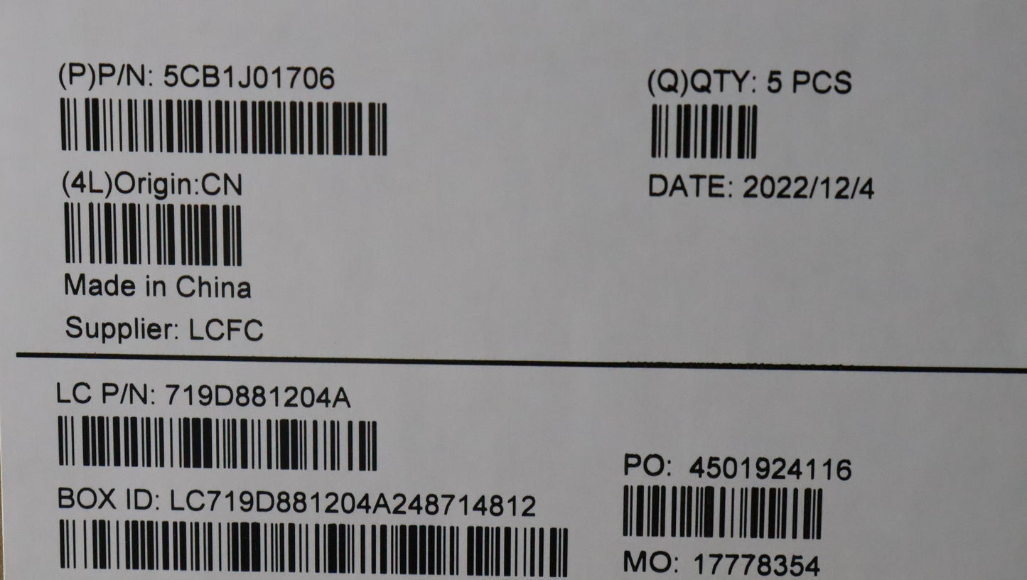 Lenovo Cover Upper Case Asmara L82Qc - 5CB1J01706