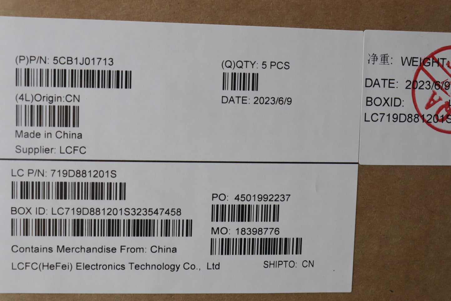 Lenovo Cover Upper Case Asmfra L82Qc - 5CB1J01713