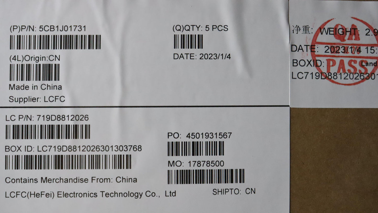 Lenovo Cover Upper Case Asmsws L82Qc - 5CB1J01731