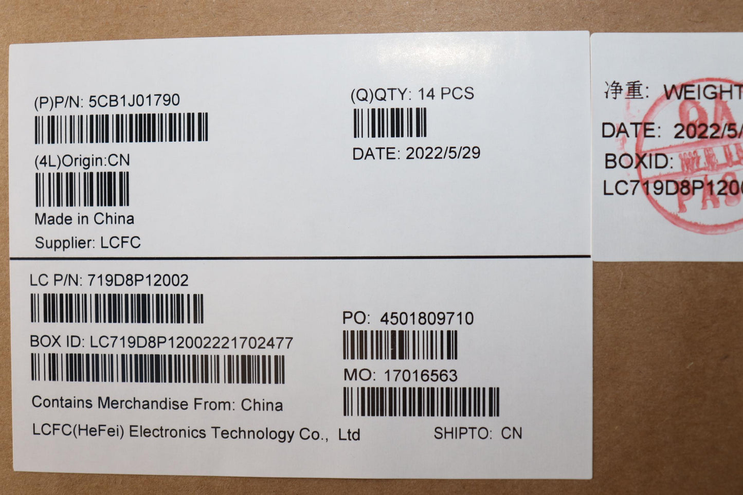 Lenovo Cover Lcd Cover L 82Qg Ag - 5CB1J01790