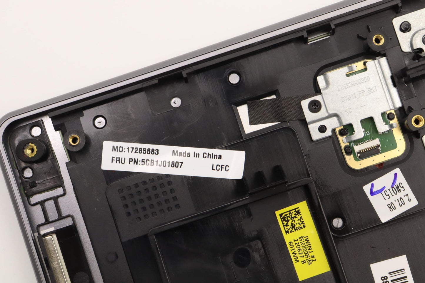 Lenovo Cover Upper Case Asmnordic L82 - 5CB1J01807