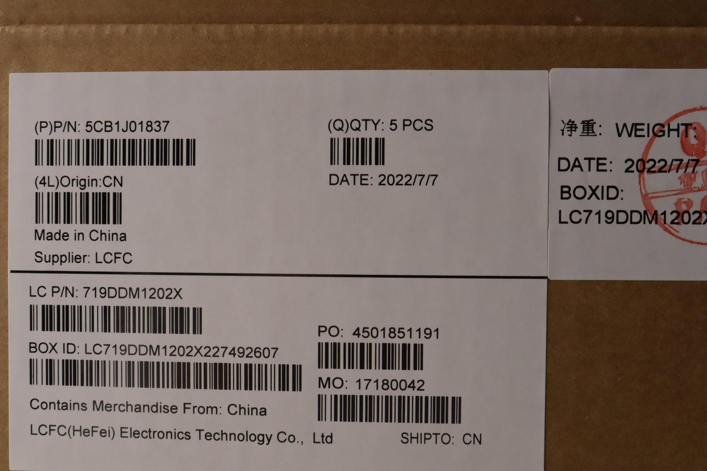 Lenovo Cover Upper Case Asmger L82Qg - 5CB1J01837