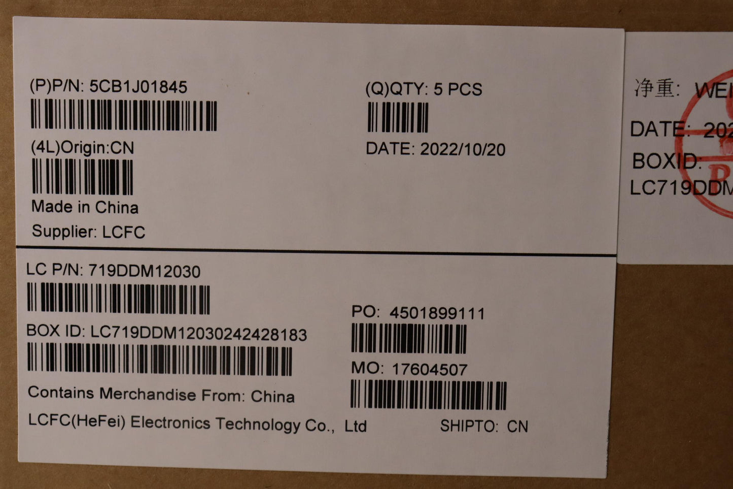 Lenovo Cover Upper Case Asmtc L82Qg F - 5CB1J01845