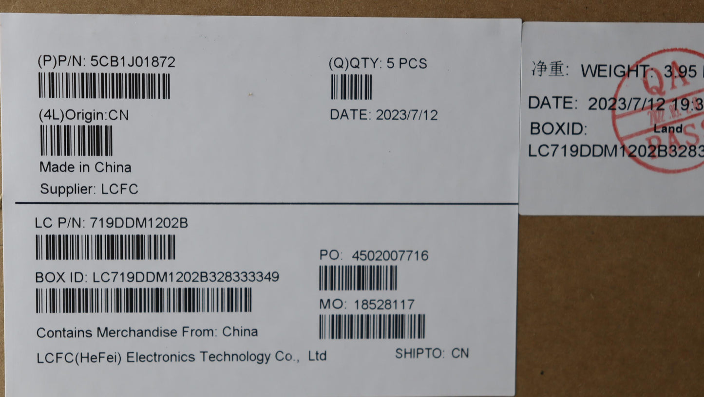 Lenovo Cover Upper Case Asmpor L82Qg - 5CB1J01872