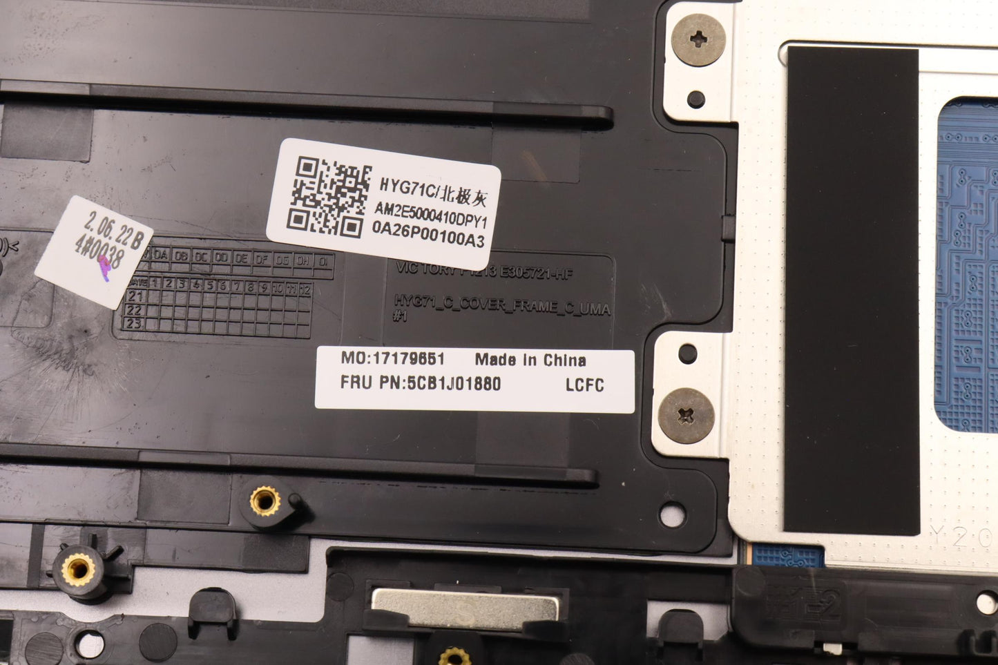 Lenovo Cover Upper Case Asmuke L82Qg - 5CB1J01880