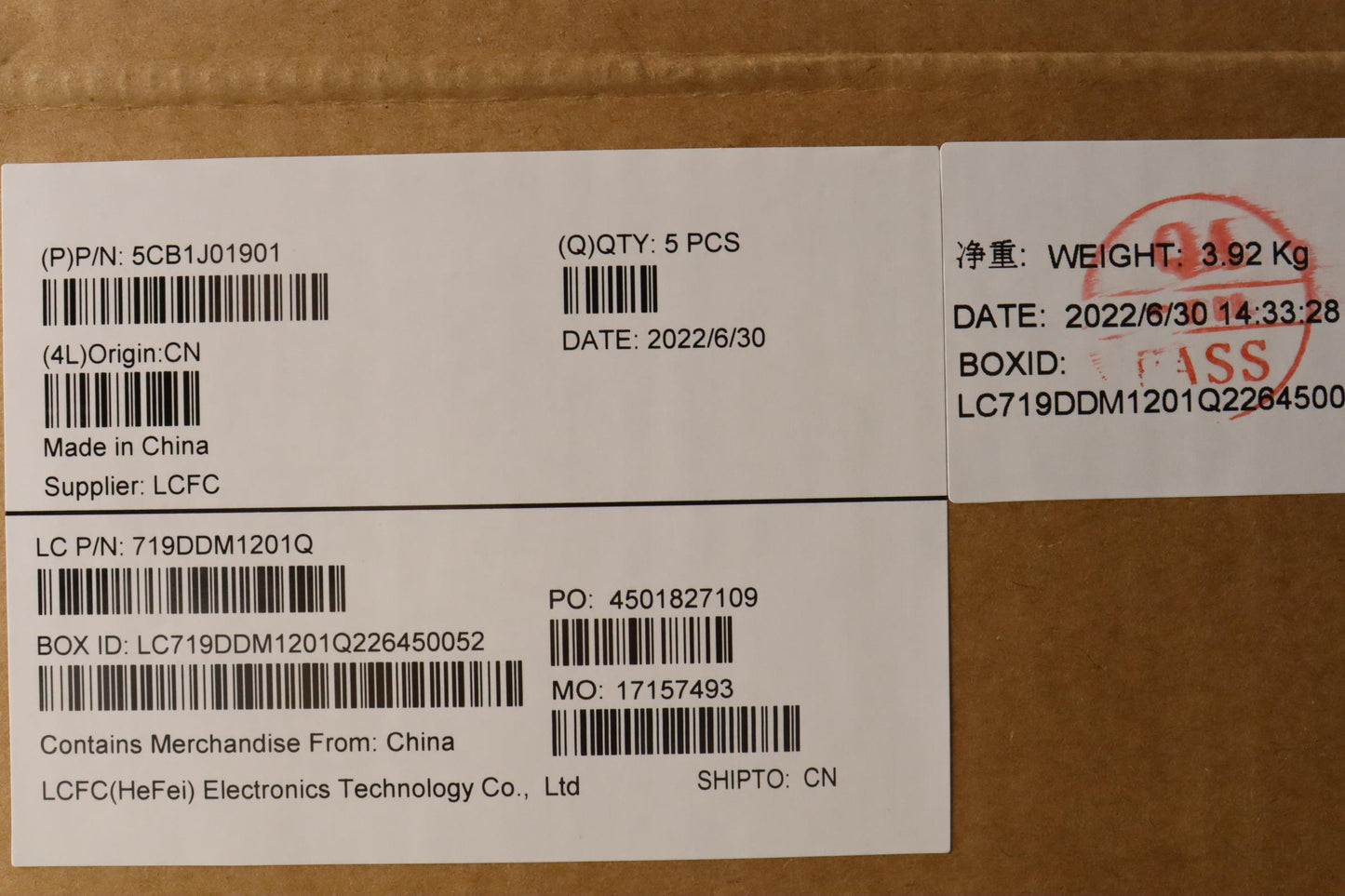 Lenovo Cover Upper Case Asmger L82Qg - 5CB1J01901
