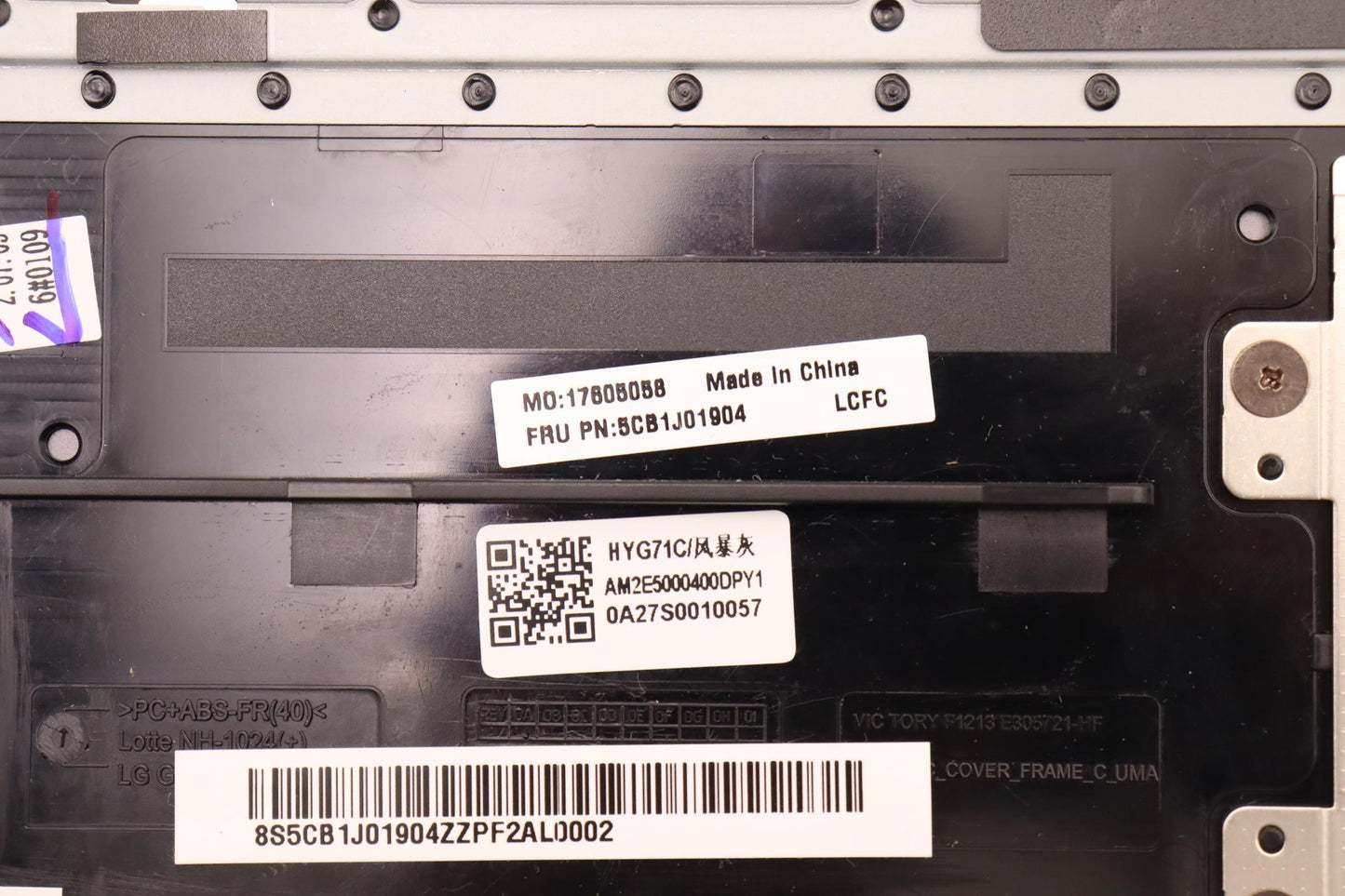 Lenovo Cover Upper Case Asmpor L82Qg - 5CB1J01904