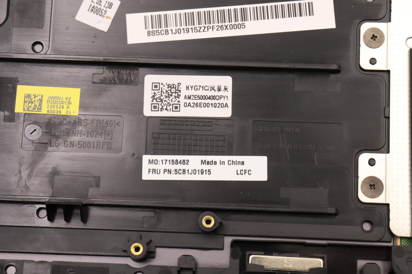 Lenovo Cover Upper Case Asmczeslk L82 - 5CB1J01915