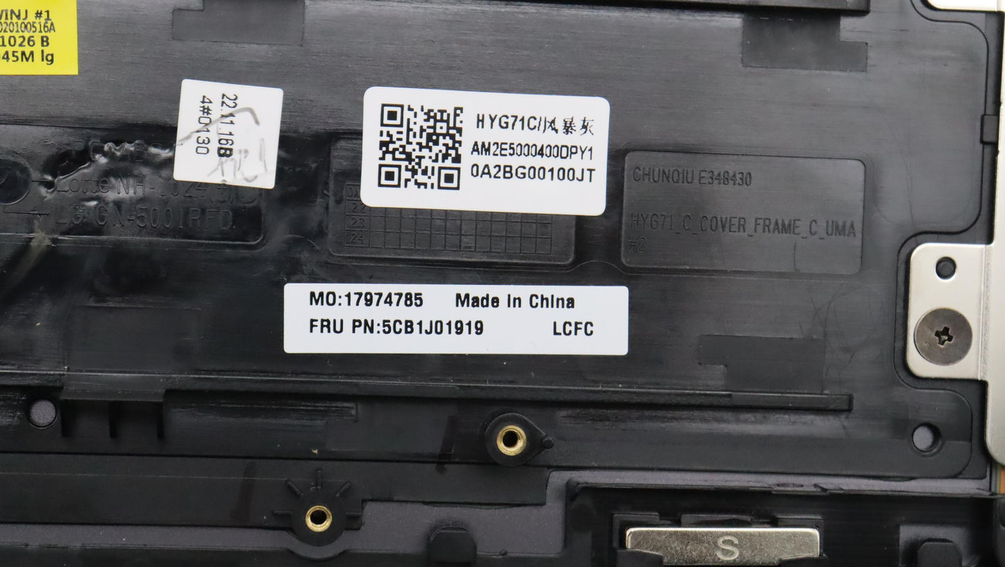 Lenovo Cover Upper Case Asmara L82Qg - 5CB1J01919