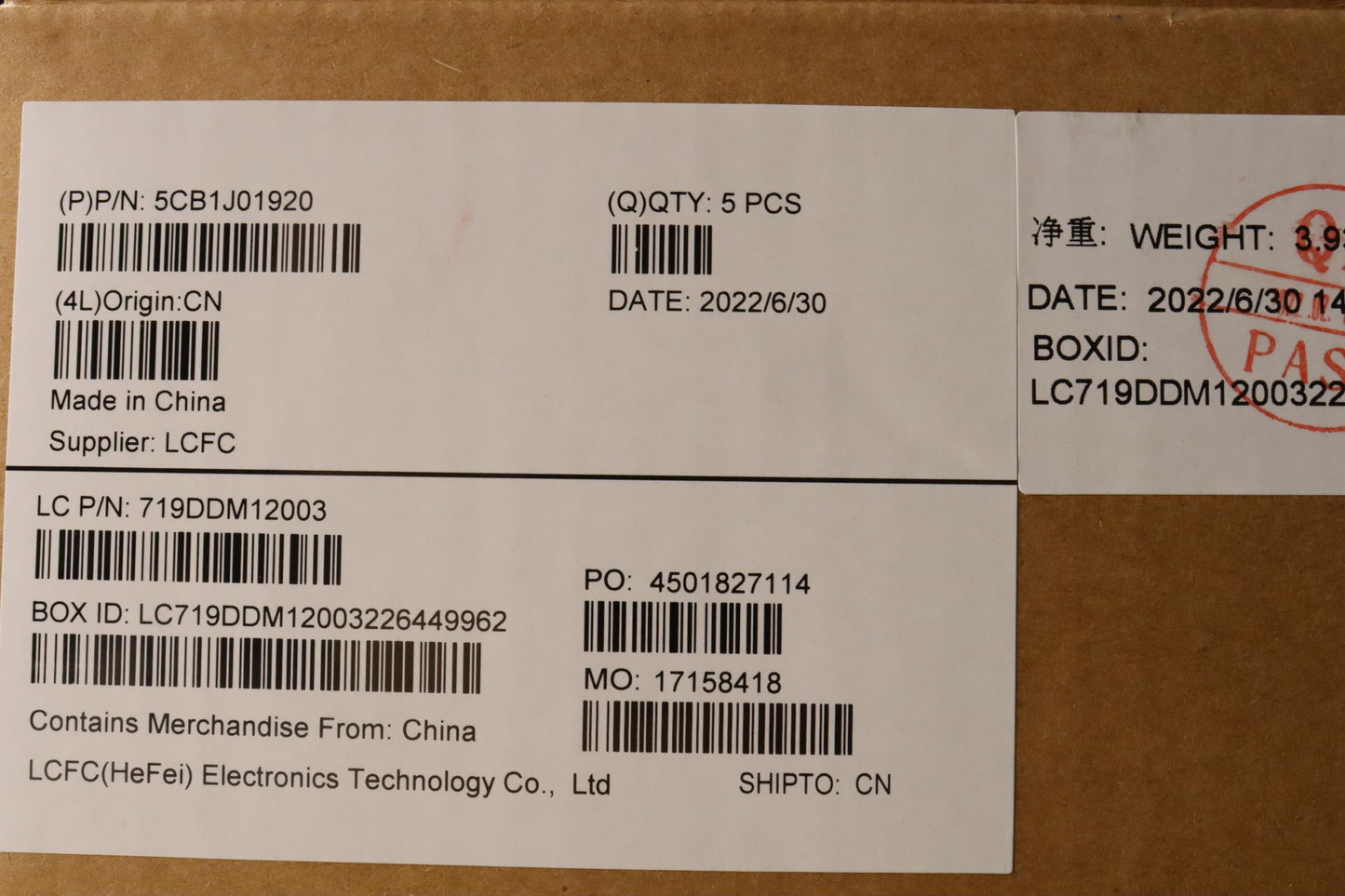 Lenovo Cover Upper Case Asmfra L82Qg - 5CB1J01920