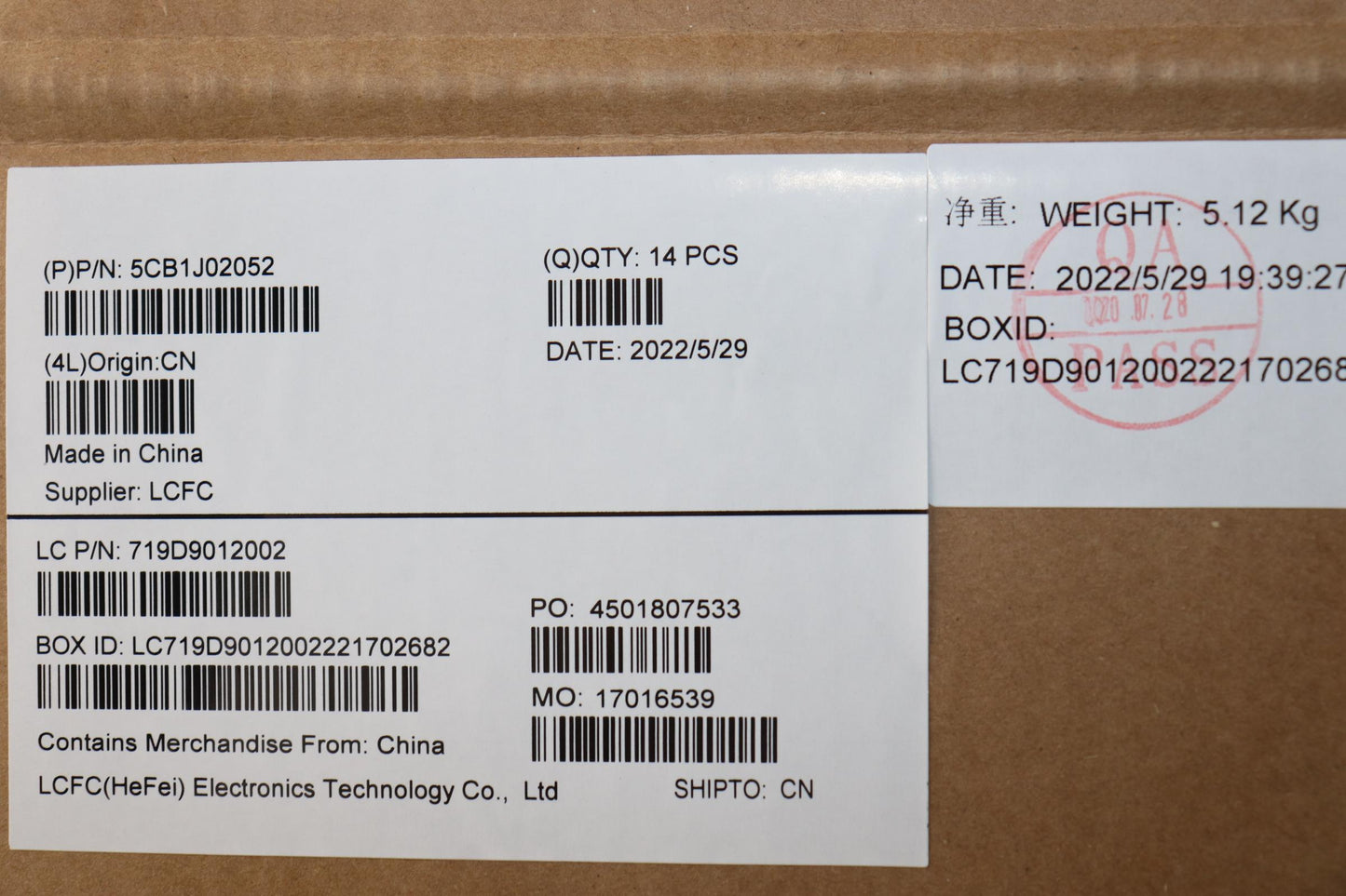 Lenovo Cover Lcd Cover L 82Qe Sg - 5CB1J02052