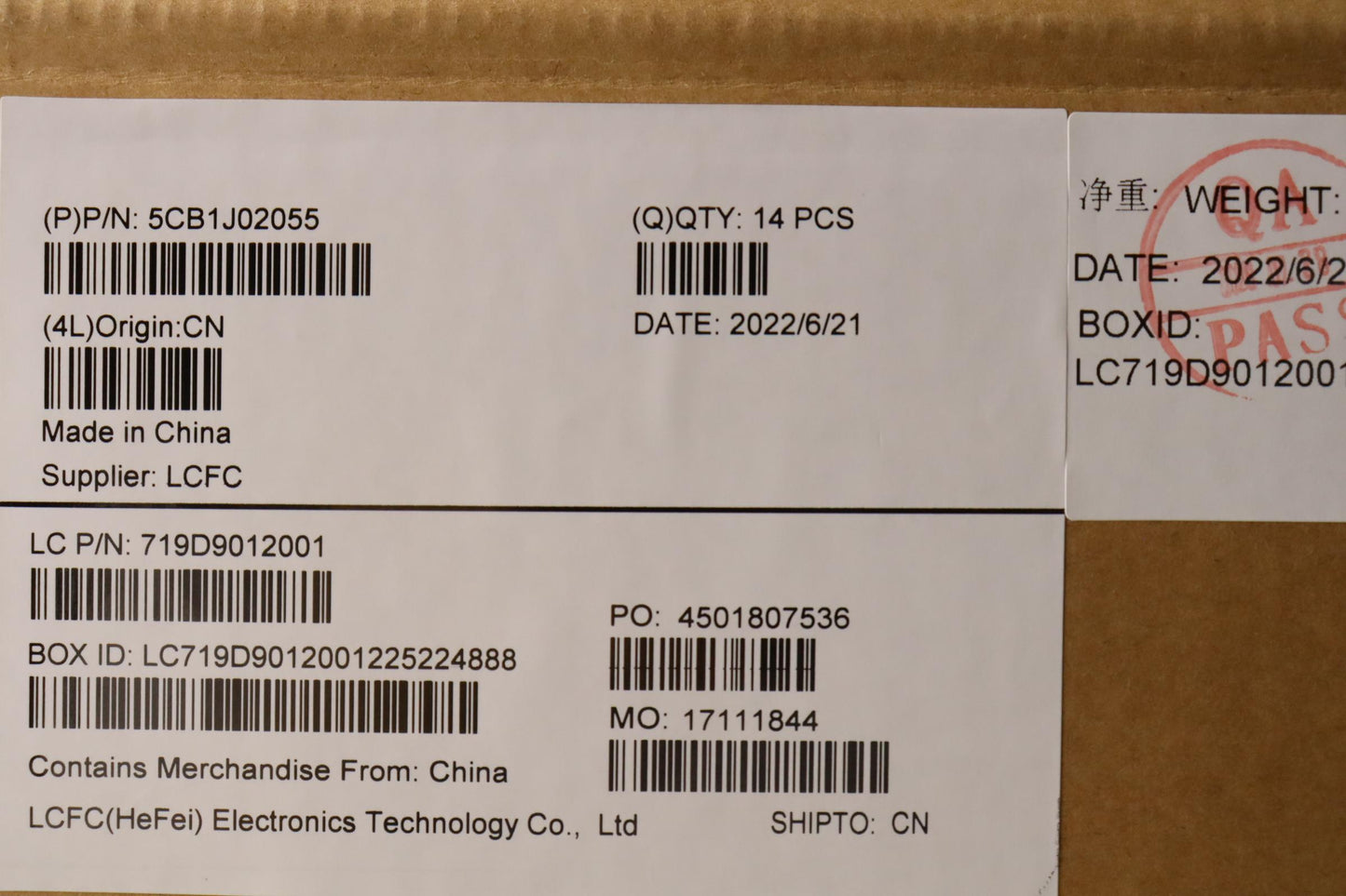 Lenovo Cover Lcd Cover L 82Qe Sb Oled - 5CB1J02055