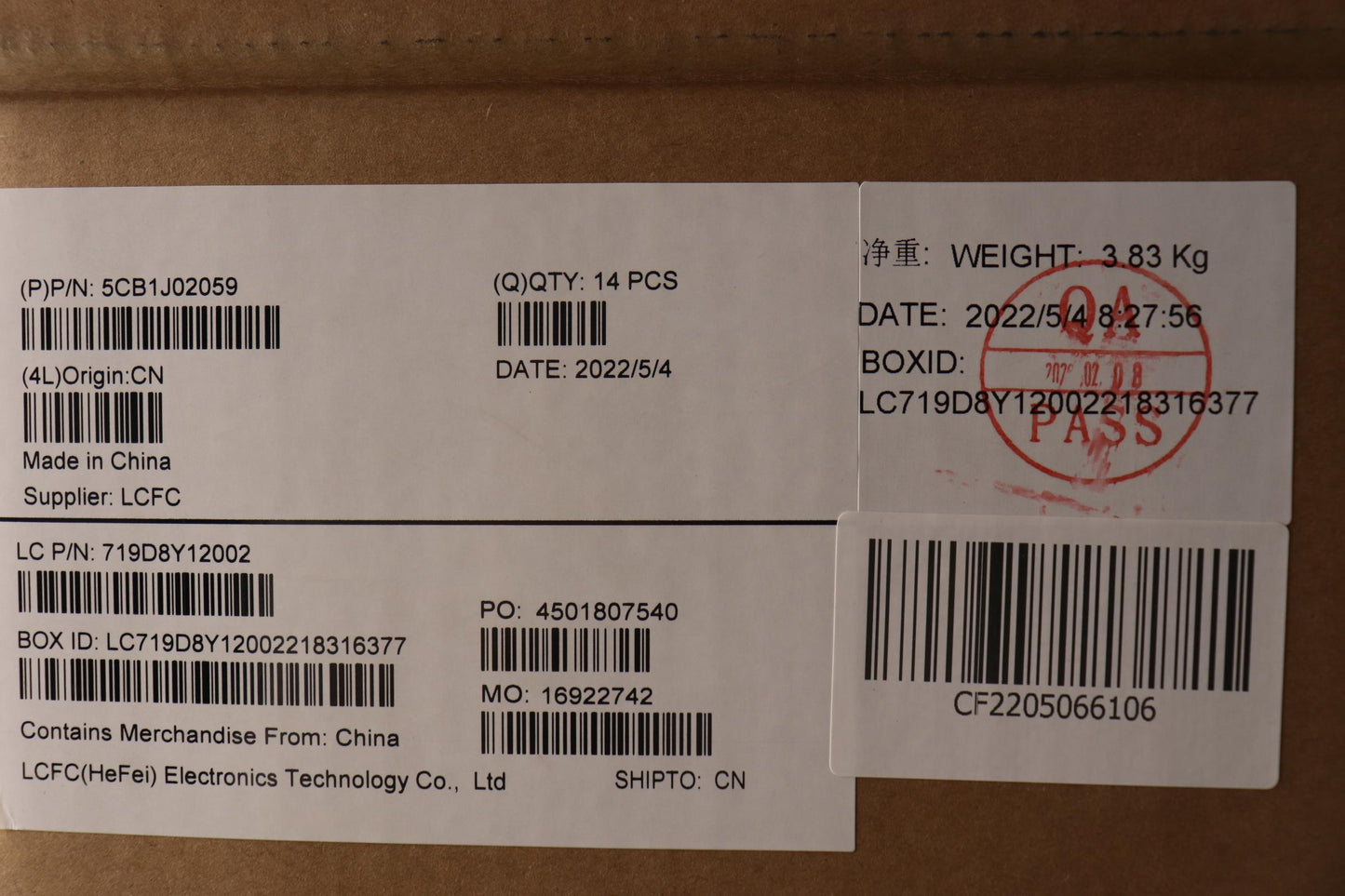 Lenovo Cover Lower Case L 82Qe Sb - 5CB1J02059