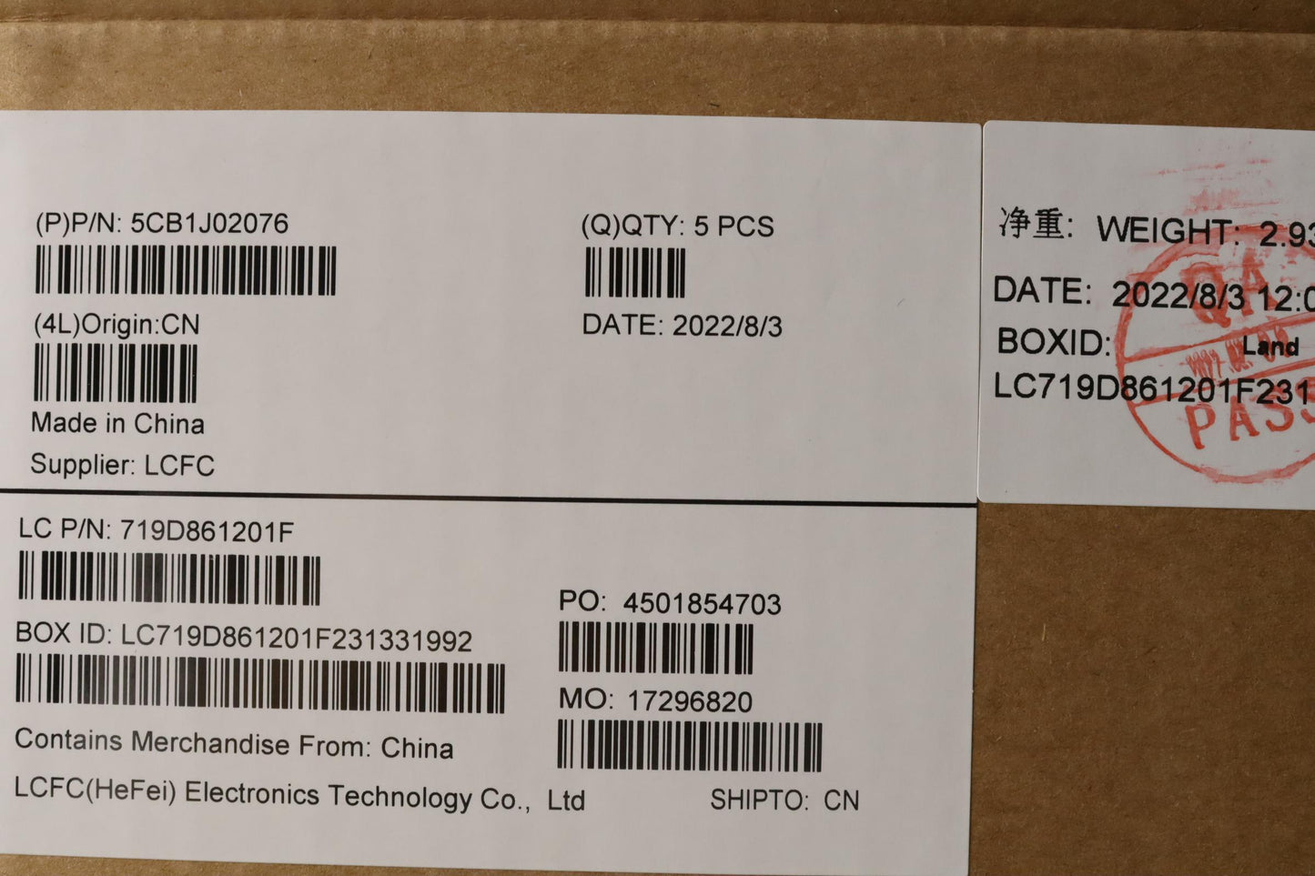 Lenovo Cover Upper Case Asmspa L82Qe - 5CB1J02076