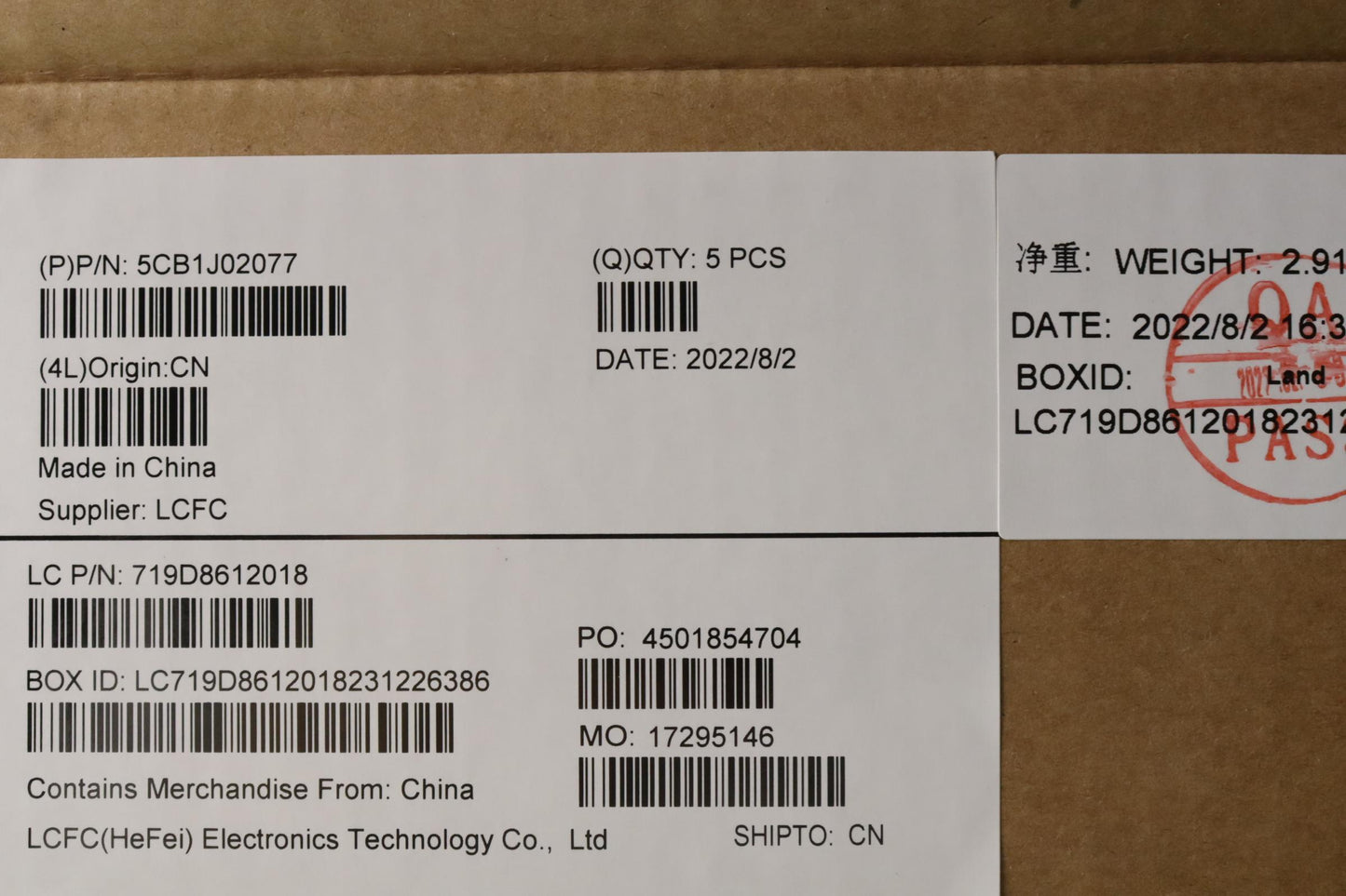 Lenovo Cover Upper Case Asmsws L82Qe - 5CB1J02077