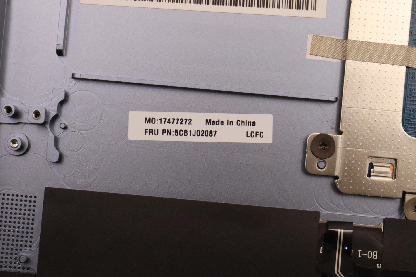 Lenovo Cover Upper Case Asmbel L82Qe - 5CB1J02087