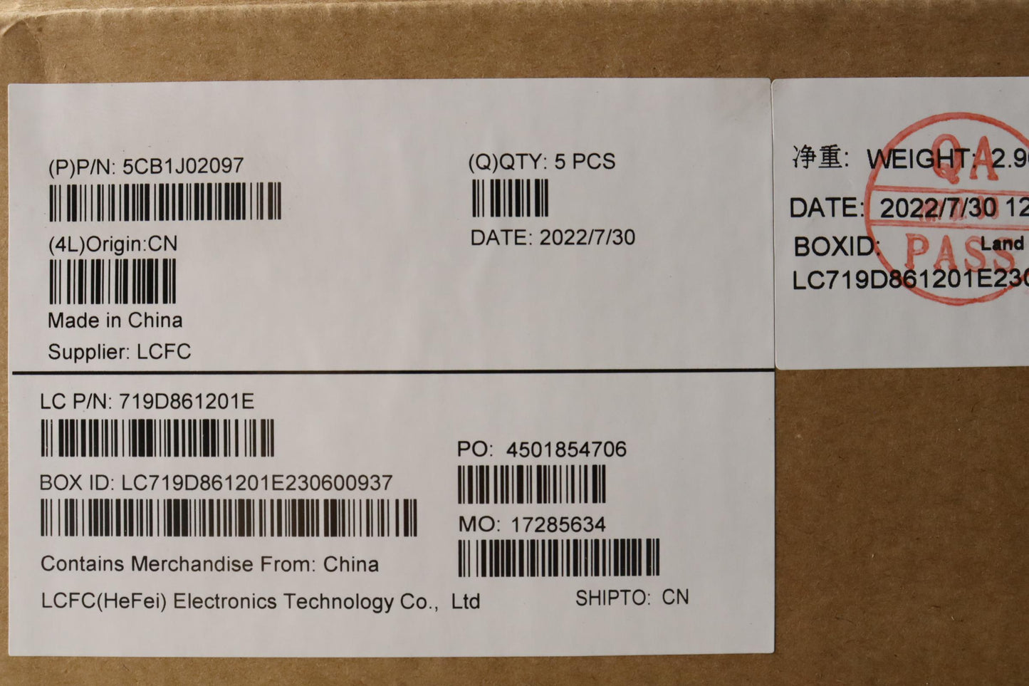 Lenovo Cover Upper Case Asmita L82Qe - 5CB1J02097