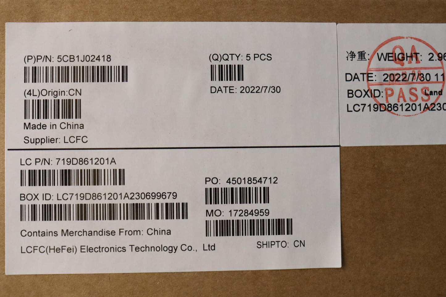 Lenovo Cover Upper Case Asmeng L82Qe - 5CB1J02418