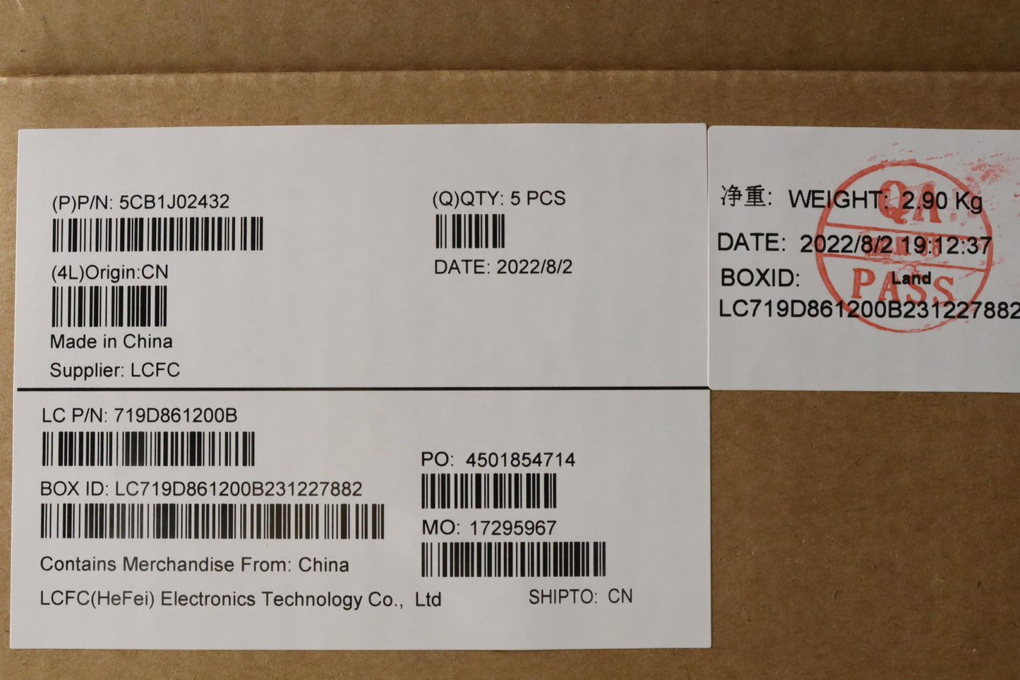 Lenovo Cover Upper Case Asmita L82Qe - 5CB1J02432