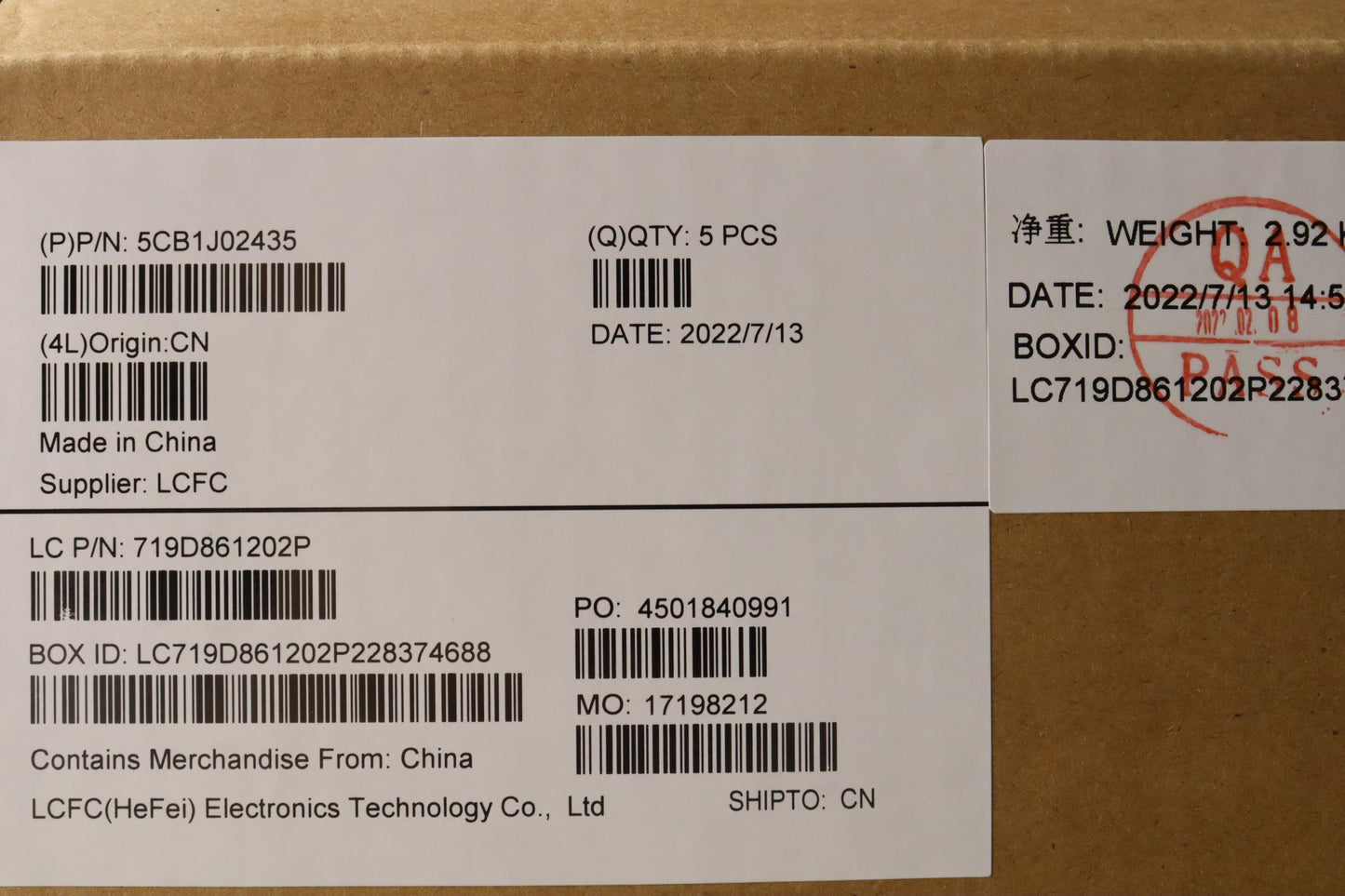 Lenovo Cover Upper Case Asmhbw L82Qe - 5CB1J02435