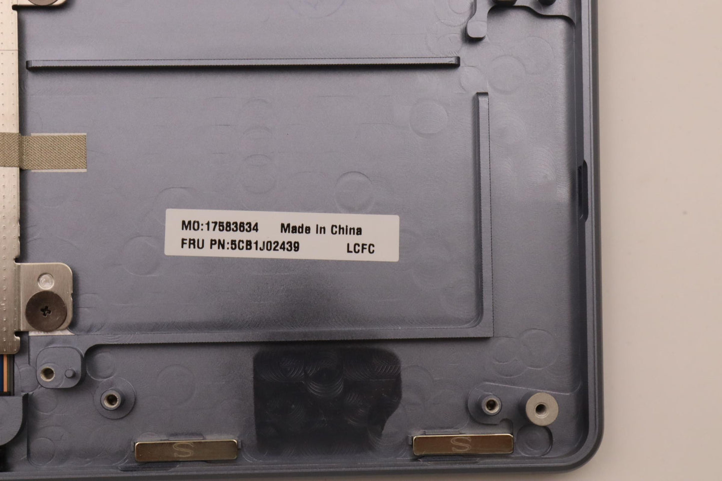 Lenovo Cover Upper Case Asmnordic L82 - 5CB1J02439
