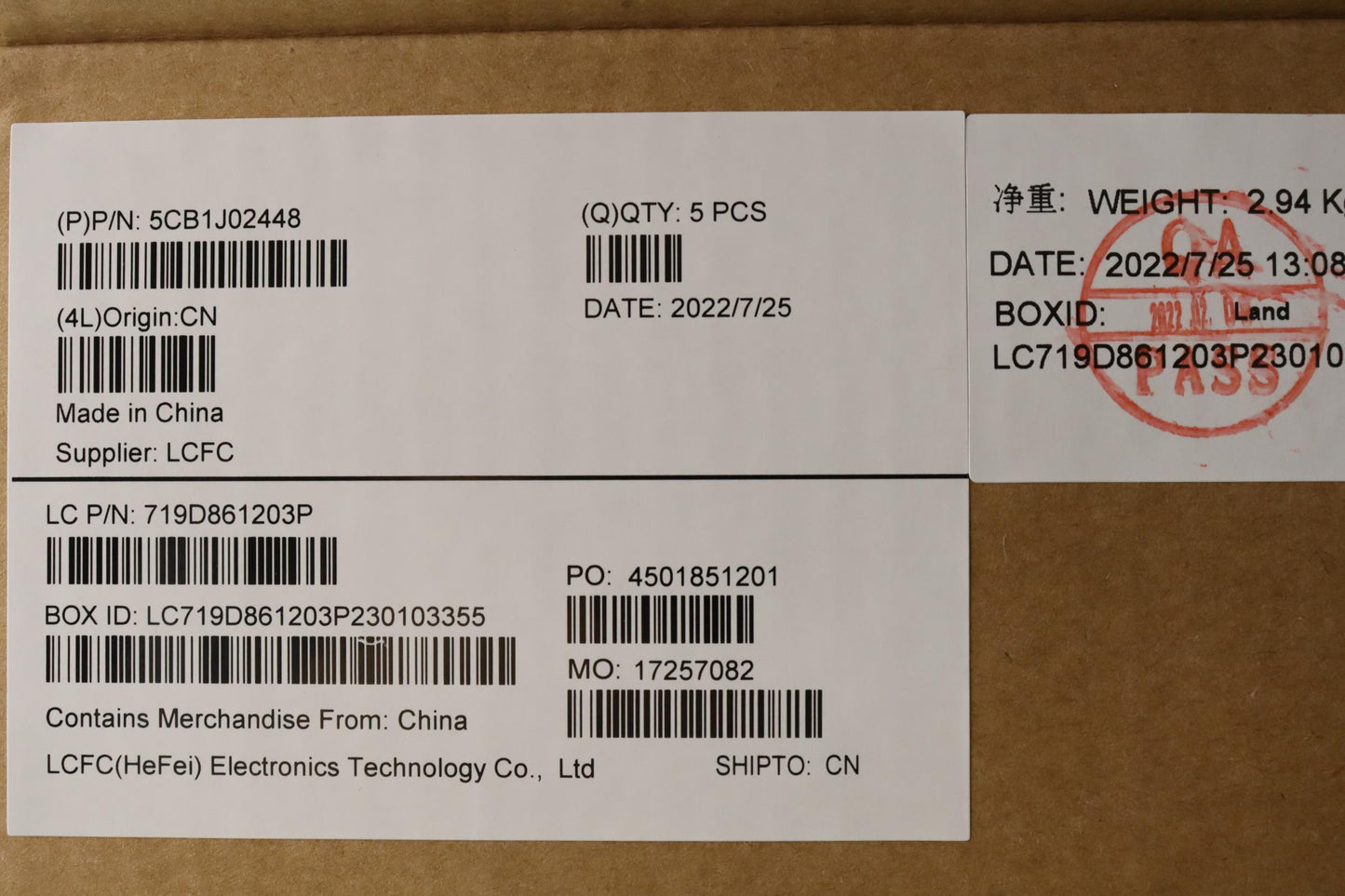 Lenovo Cover Upper Case Asmuke L82Qe - 5CB1J02448