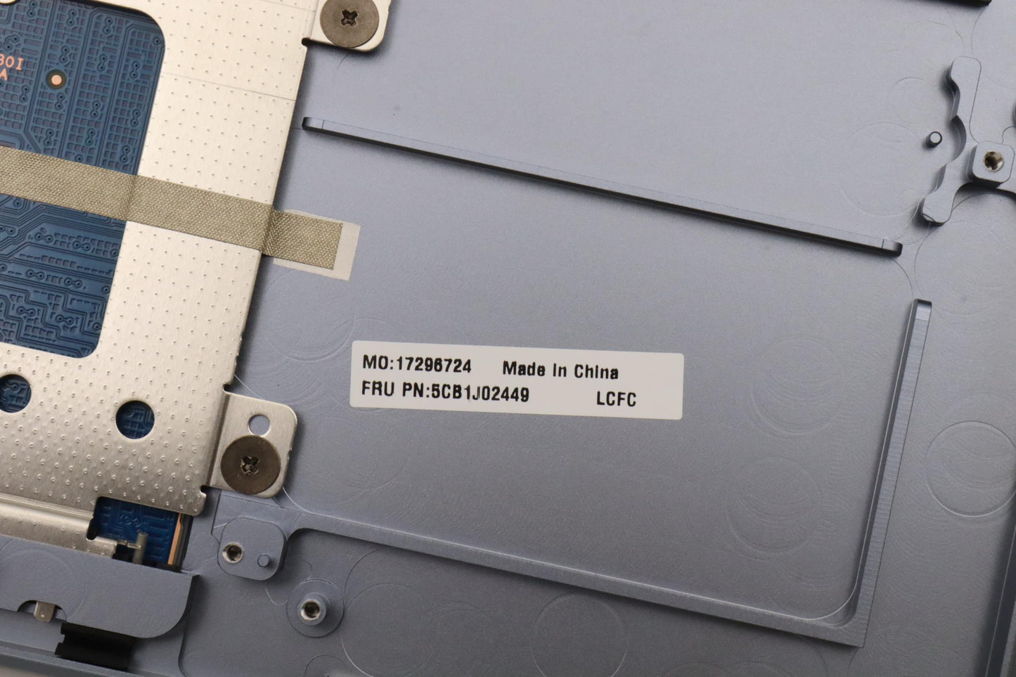 Lenovo Cover Upper Case Asmeuro Eng L - 5CB1J02449
