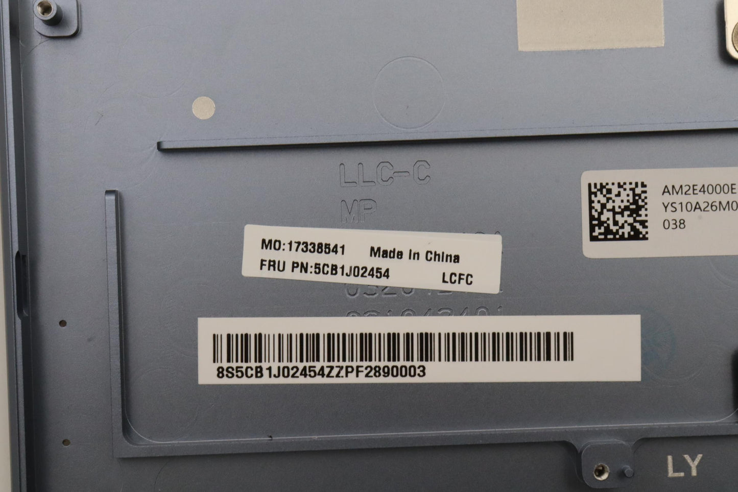 Lenovo Cover Upper Case Asmbel L82Qe - 5CB1J02454