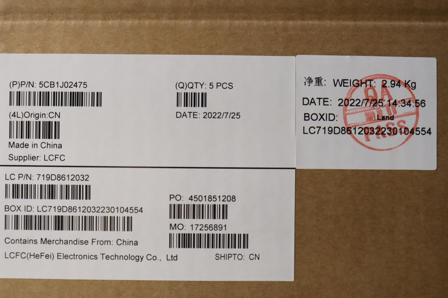 Lenovo Cover Upper Case Asmspa L82Qe - 5CB1J02475