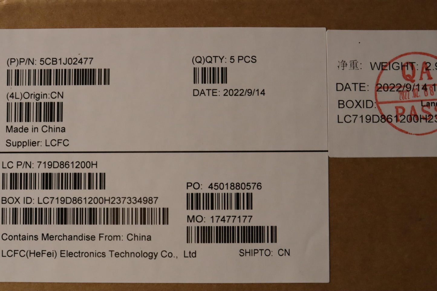 Lenovo Cover Upper Case Asmtc L82Qe N - 5CB1J02477