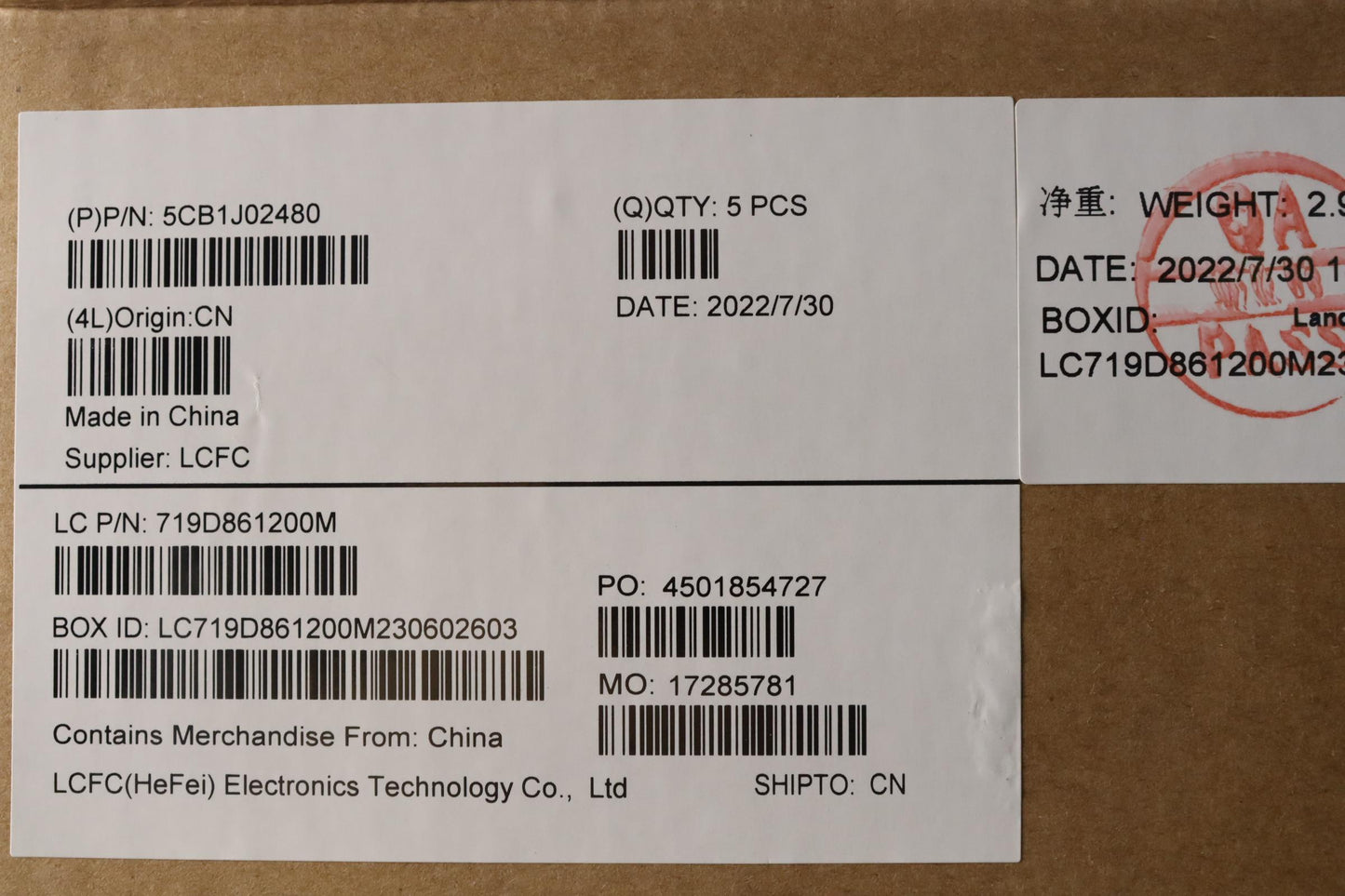 Lenovo Cover Upper Case Asmuke L82Qe - 5CB1J02480