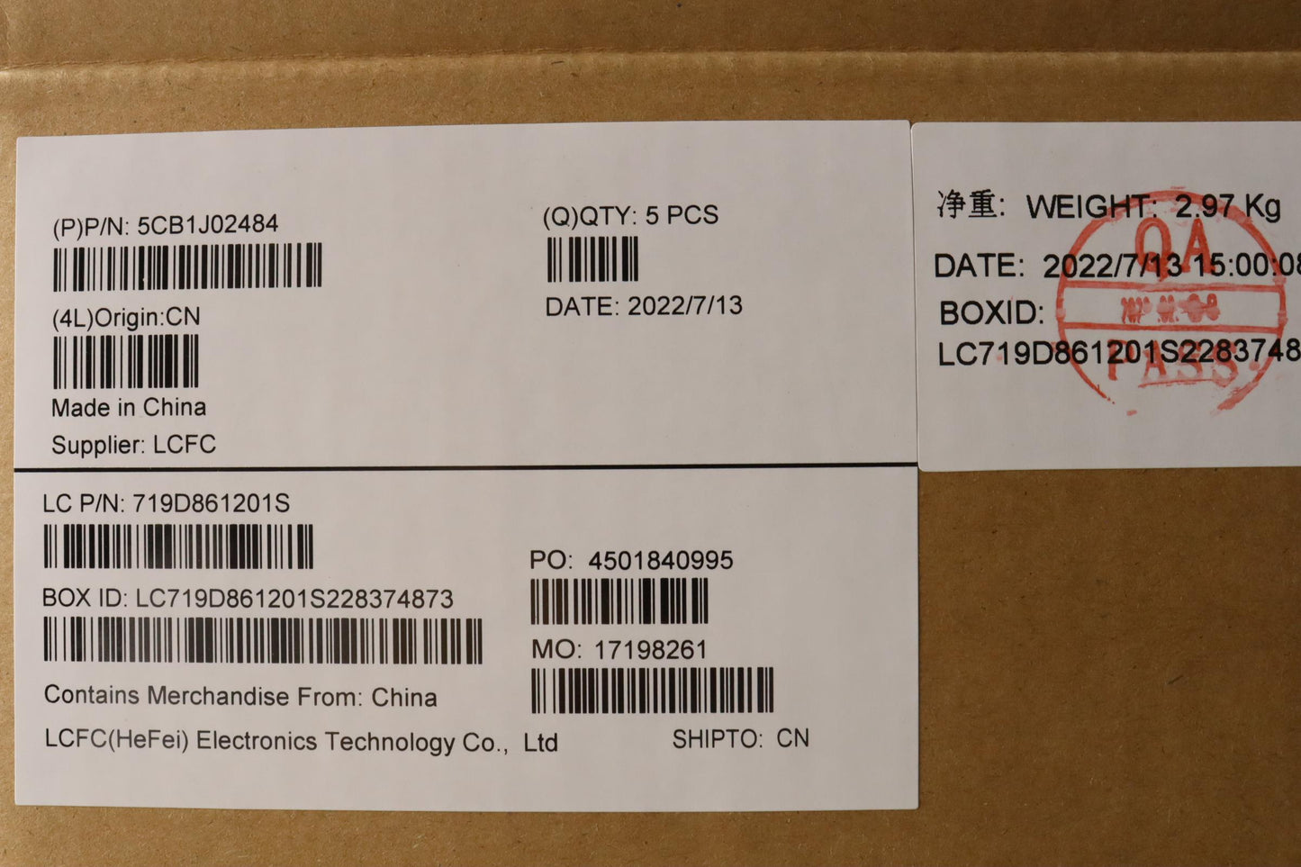Lenovo Cover Upper Case Asmbul L82Qe - 5CB1J02484
