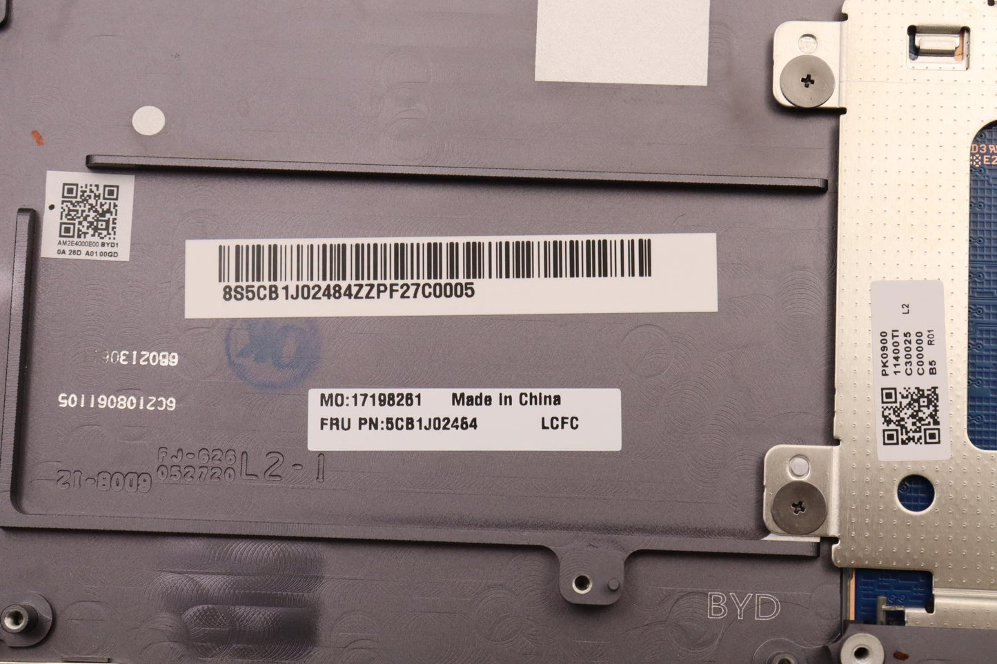 Lenovo Cover Upper Case Asmbul L82Qe - 5CB1J02484