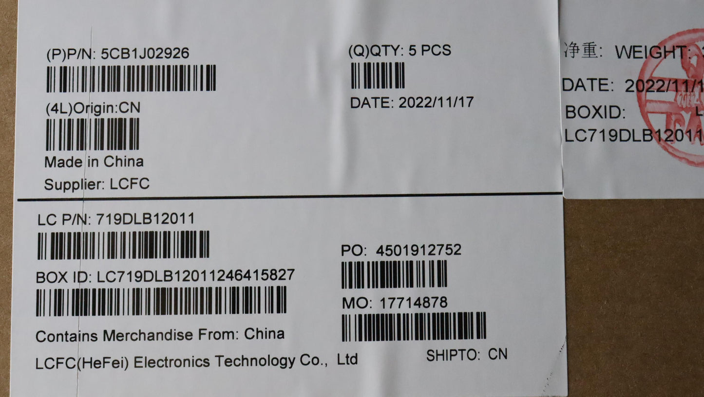 Lenovo Cover Upper Case Assembly Gre - 5CB1J02926