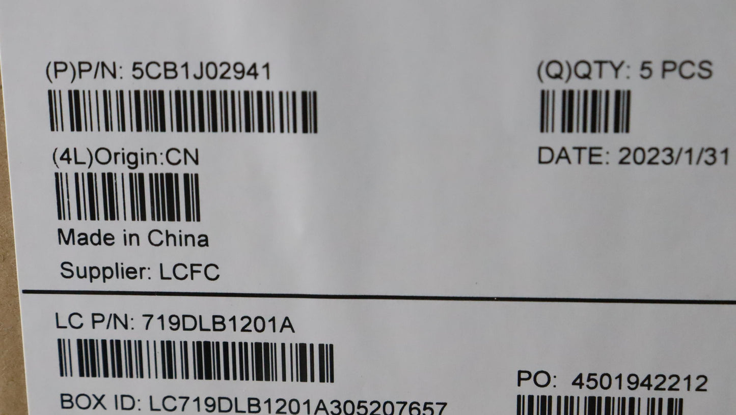 Lenovo Cover Upper Case Assembly Sws - 5CB1J02941