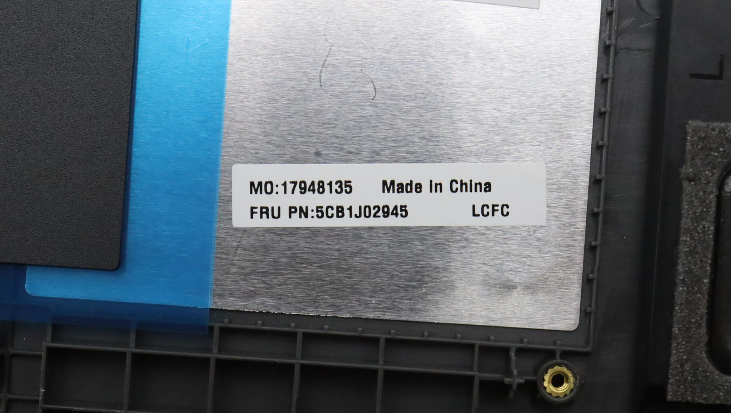 Lenovo Cover Upper Case Assembly Uke - 5CB1J02945