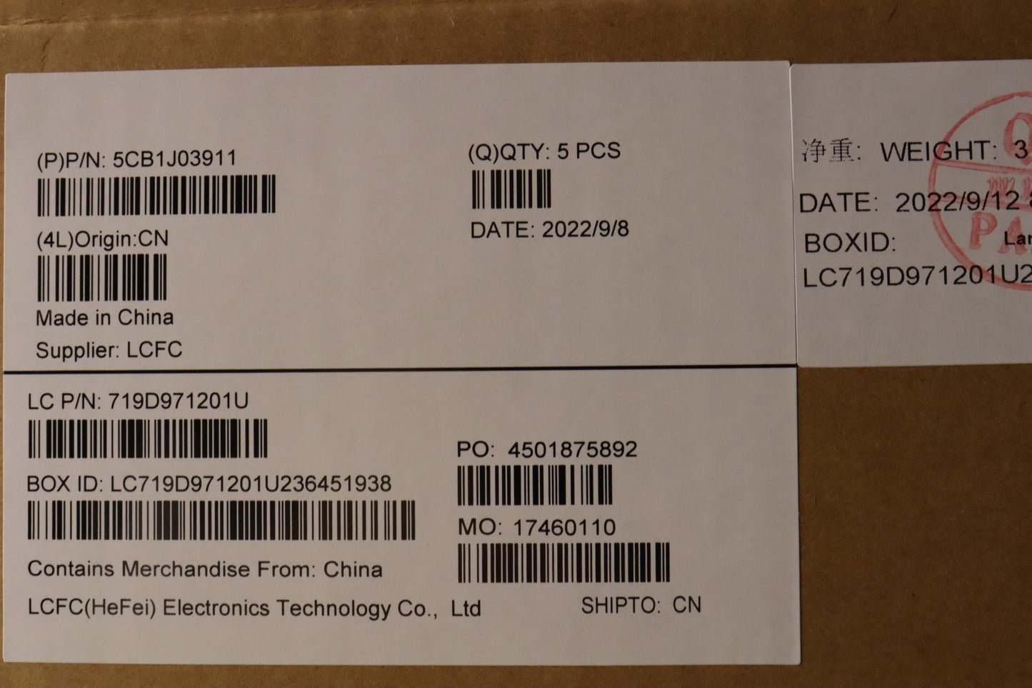 Lenovo Cover Upper Case Asmfraeng L82 - 5CB1J03911