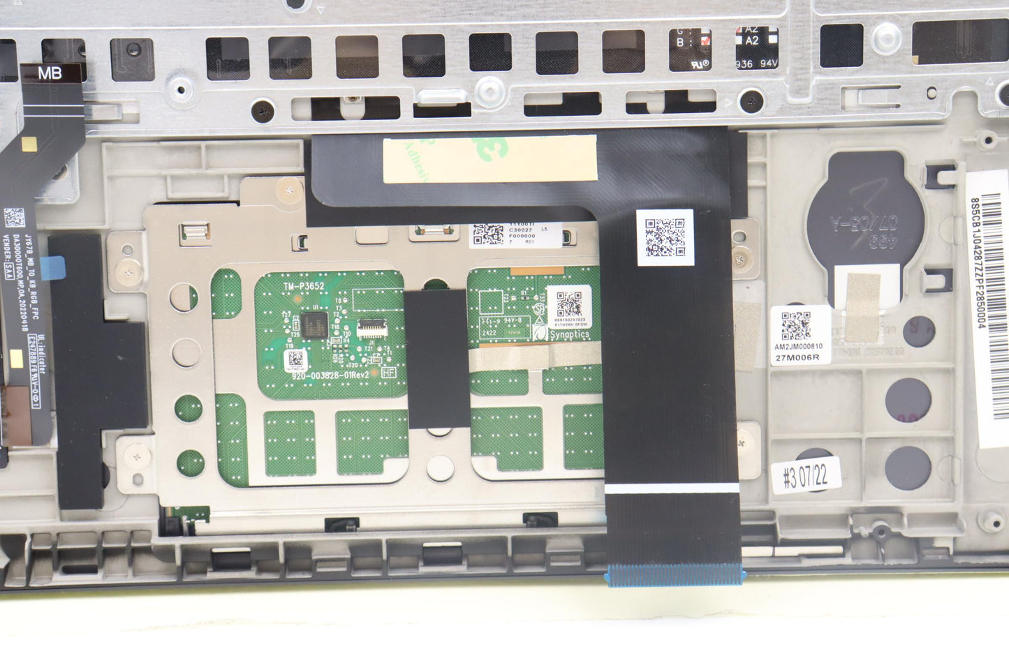 Lenovo C-Cover with Keyboard, USA English, RGB Backlight - 5CB1J04287