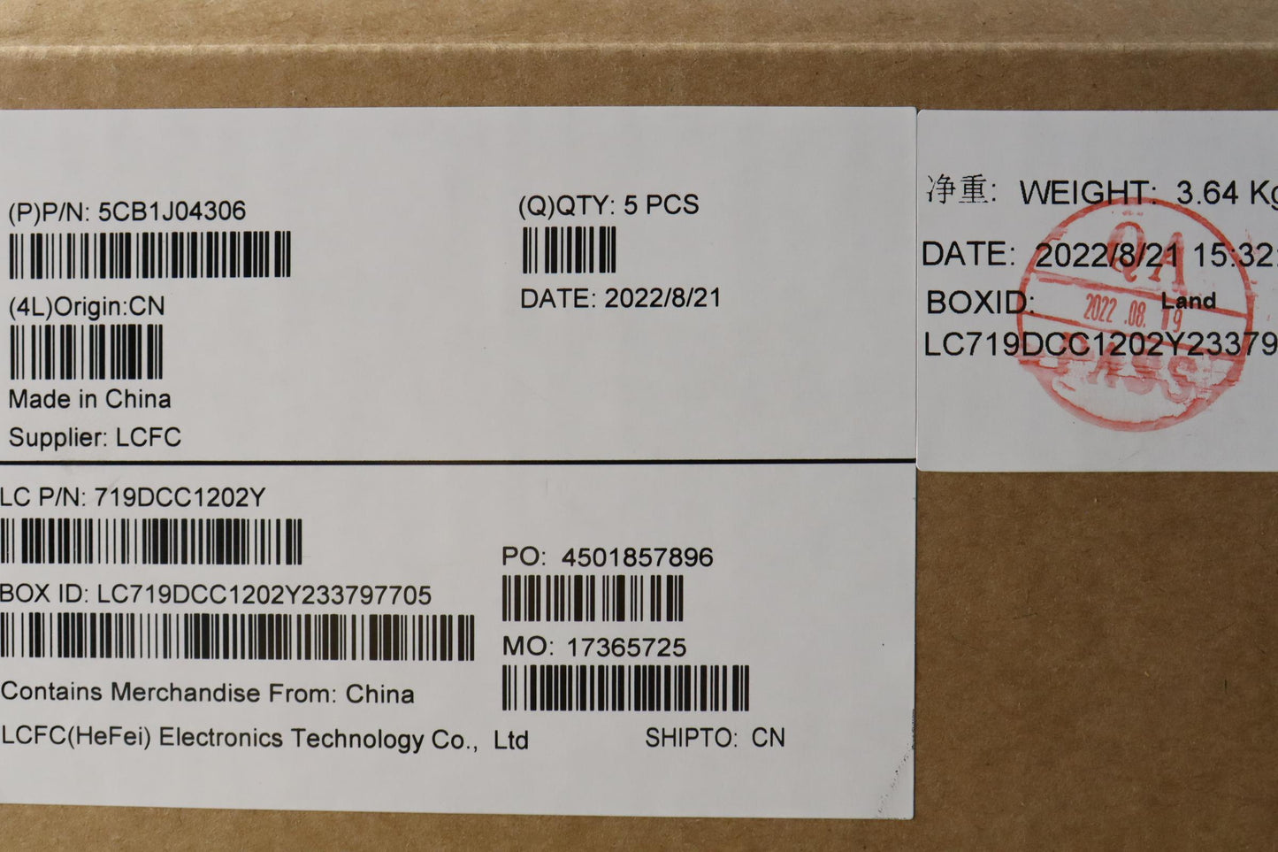 Lenovo Cover Upper Case Asmsws L82Tf - 5CB1J04306