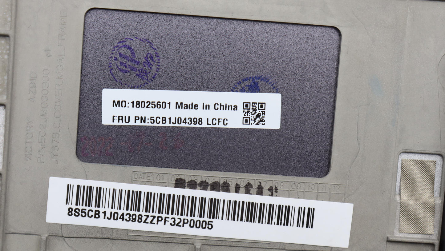 Lenovo Cover Upper Case Asmrus L82Tf - 5CB1J04398