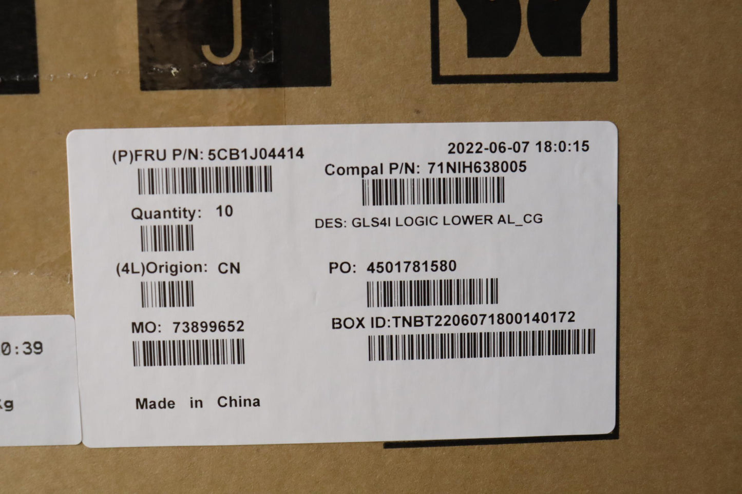 Lenovo Cover Lower Case C 82Sd Al_Cg - 5CB1J04414