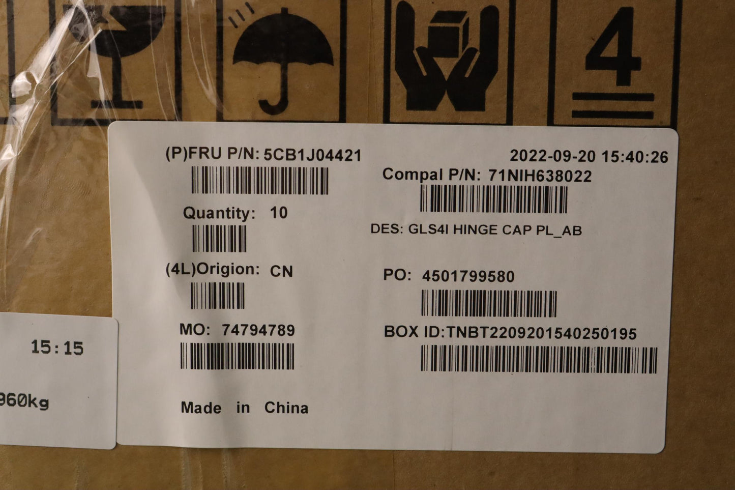 Lenovo Cover Hinge Cover C 82Sd Pl_Ab - 5CB1J04421