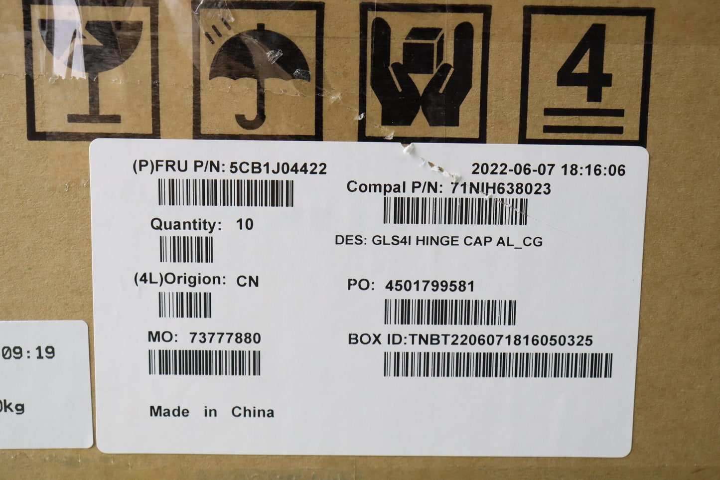Lenovo Cover Hinge Cover C 82Sd Al_Cg - 5CB1J04422