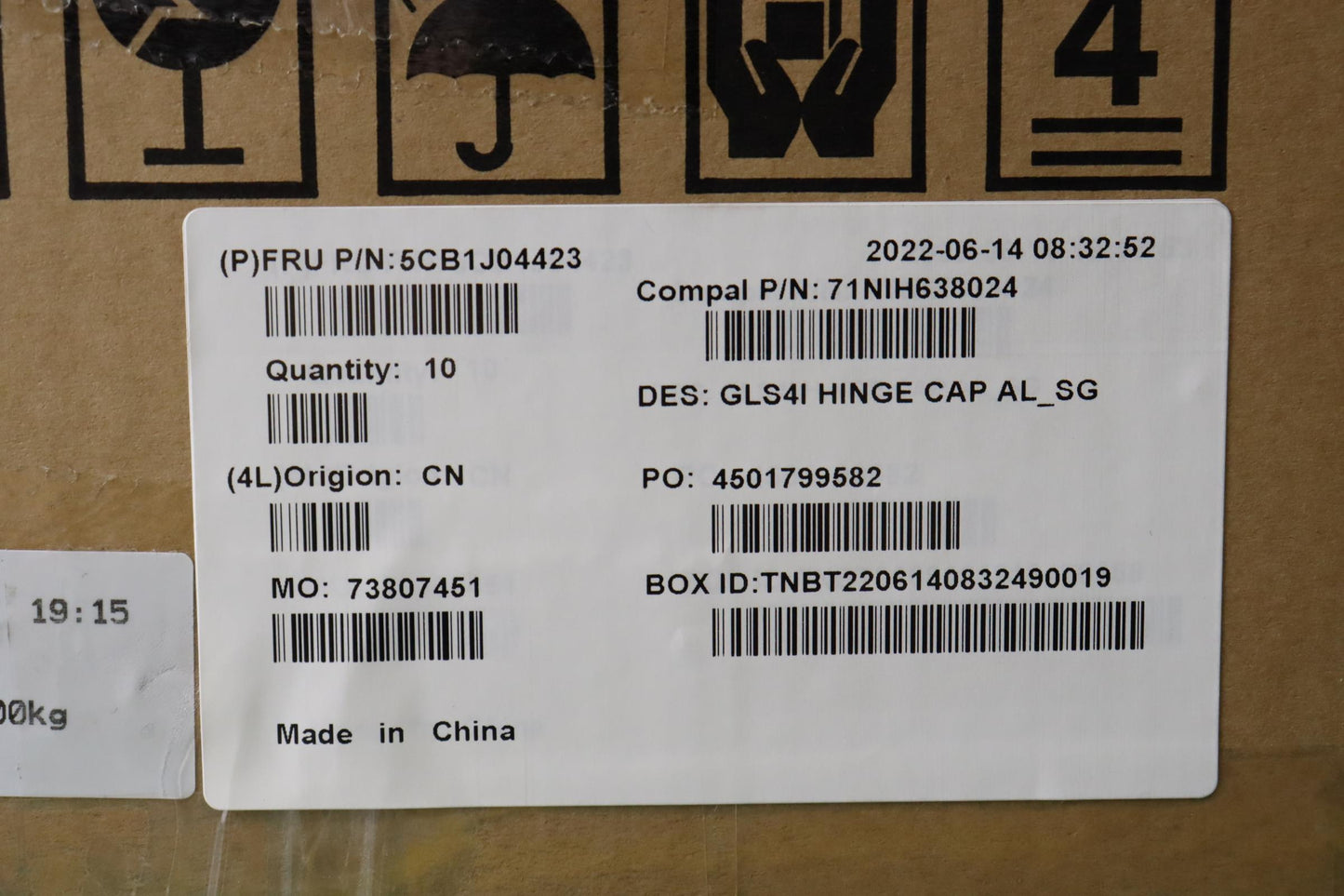 Lenovo Cover Hinge Cover C 82Sd Al_Sg - 5CB1J04423