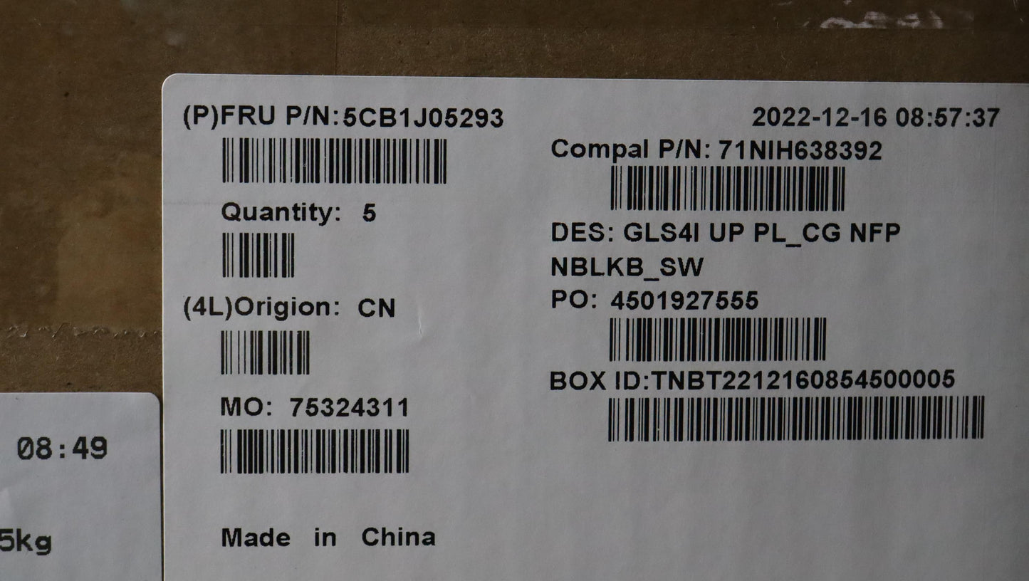 Lenovo Cover Upper Case Assembly Sws - 5CB1J05293