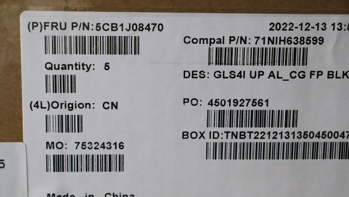 Lenovo Cover Upper Case Assembly Spa - 5CB1J08470