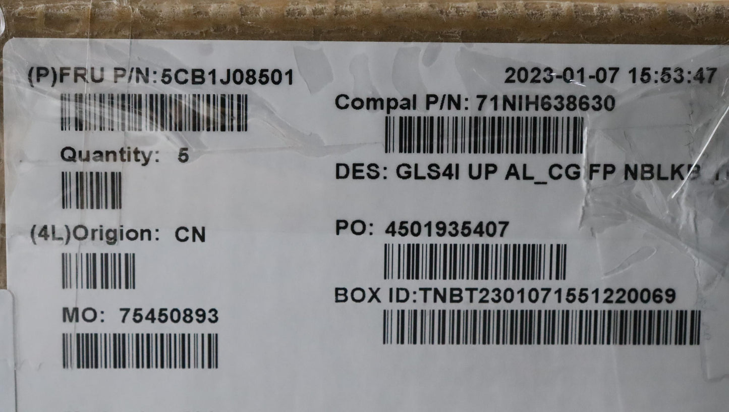 Lenovo Cover Upper Case Assembly Ita - 5CB1J08501