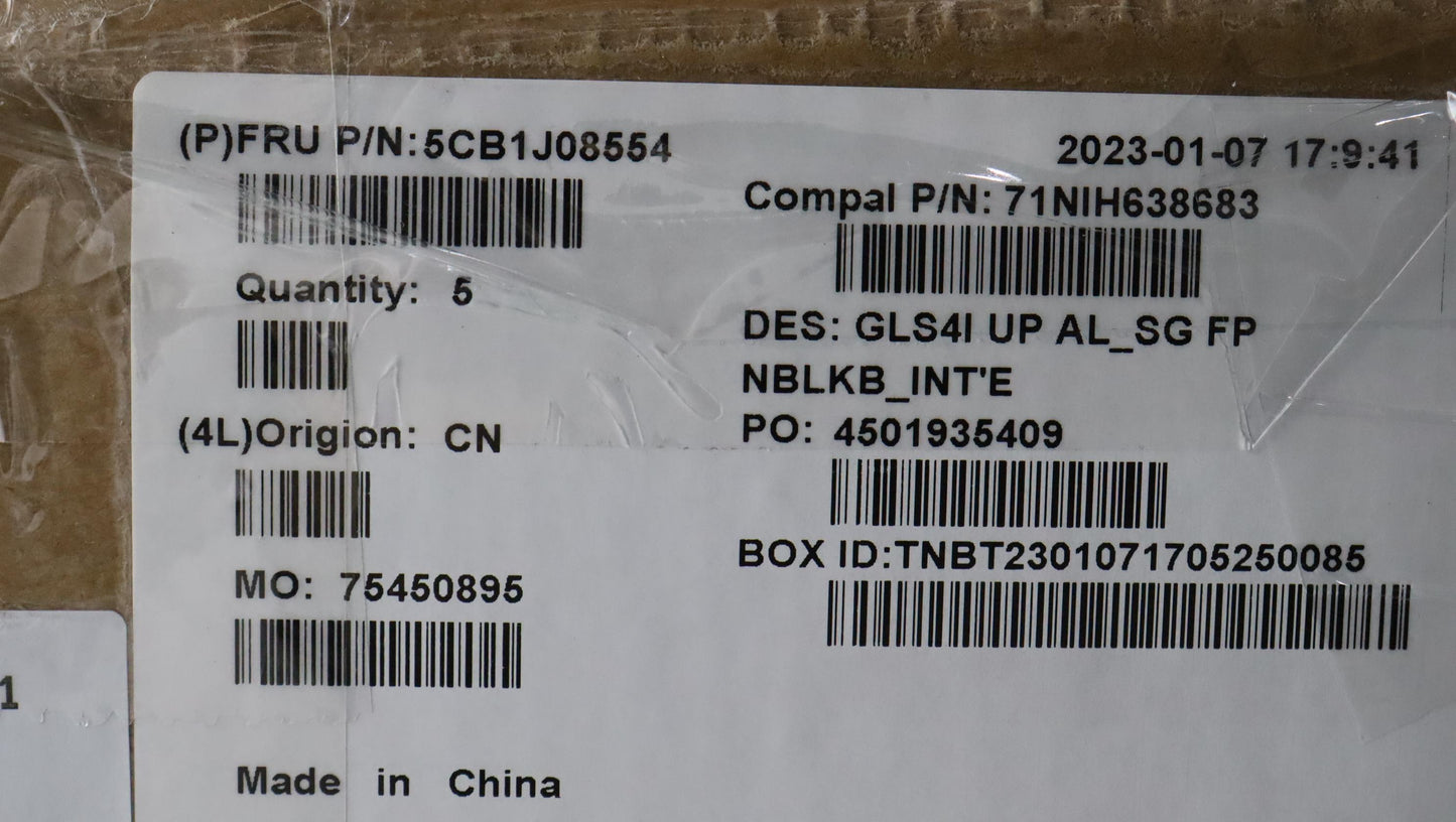 Lenovo Cover Uppercaseasmeuroengc82Sd - 5CB1J08554