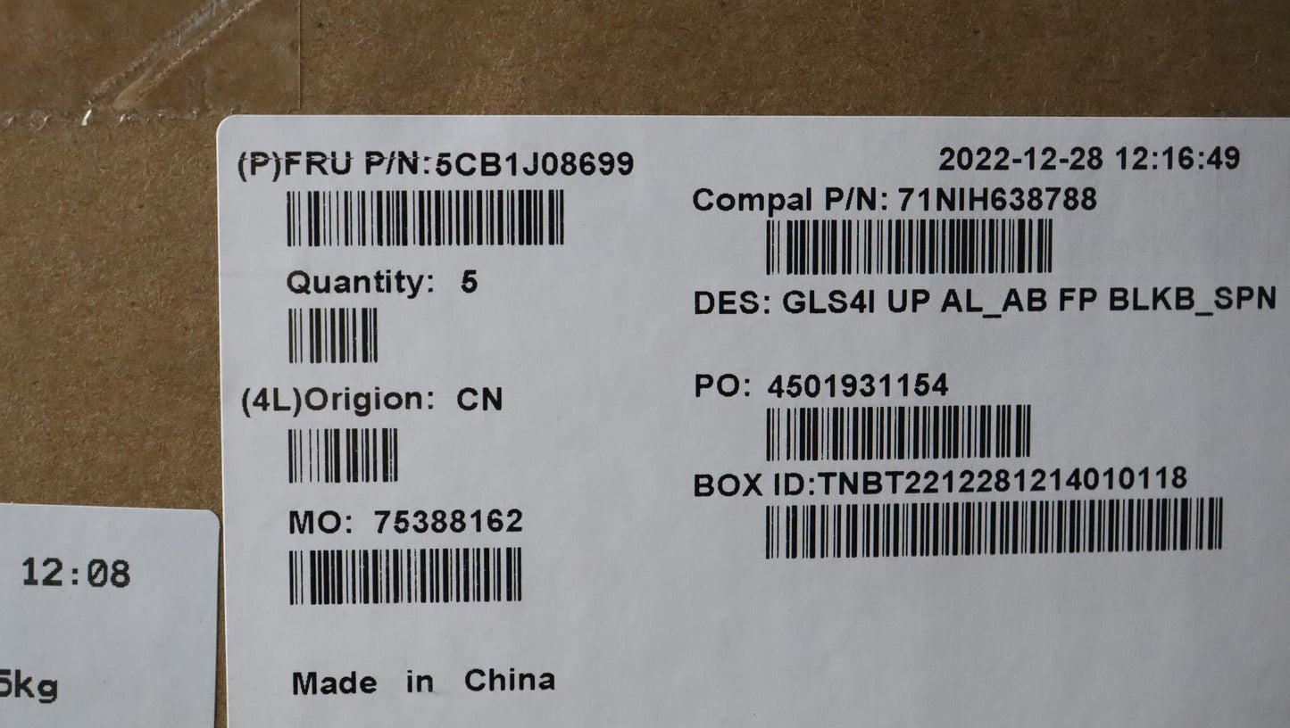 Lenovo Cover Upper Case Assembly Spa - 5CB1J08699