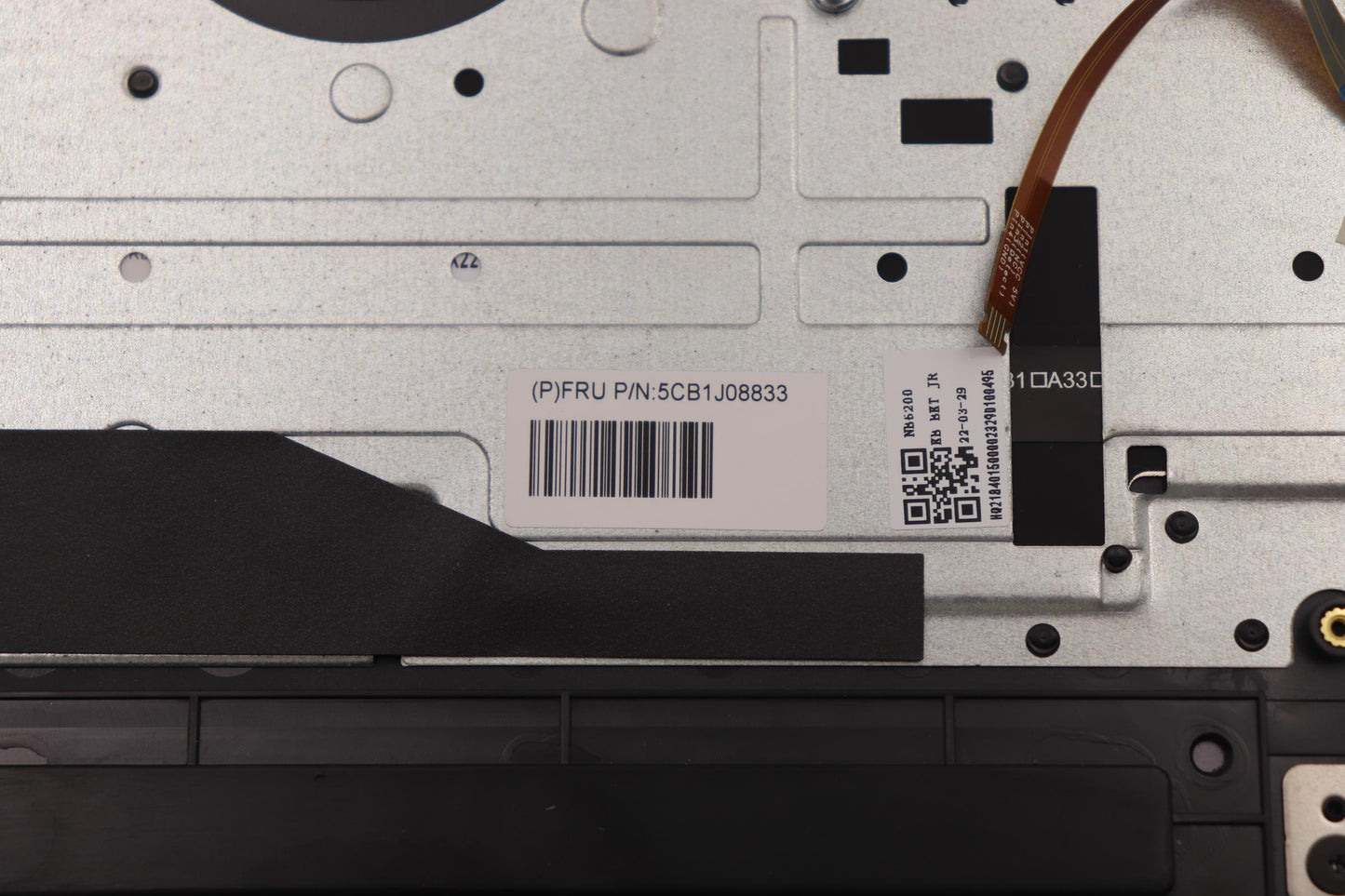Lenovo Cover Upper Case Asmnordic H82 - 5CB1J08833
